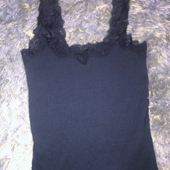 J. Crew Tops - J.Crew Lacy Blue Tank